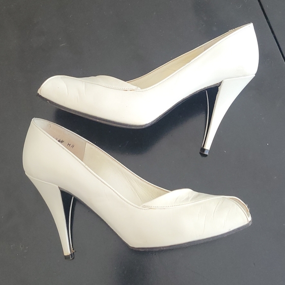 RARE CHARLES JORDAN PARIS VINTAGE HEELS - Picture 2 of 7